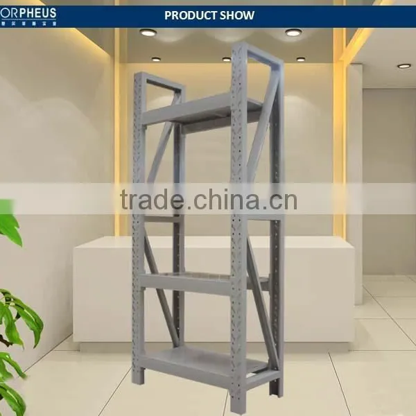 Garment Factory Metal Racking Estante Metalico Steel Storage Shelving Supermarket Warehouse Storage Shelf With 3 Tiers photo-2