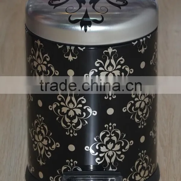 Soft Close Bathroom Garbage Can Waste Basket Trash Bin