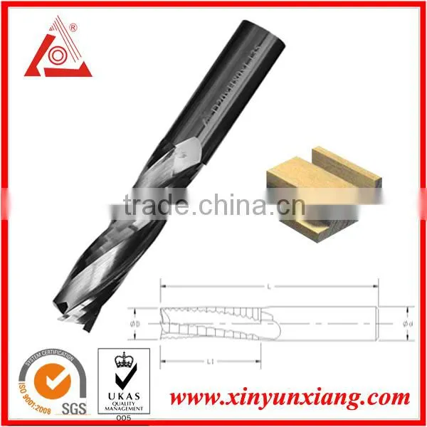 Solid Tungsten Caride Bit ,Finishing Spiral Bit,Three Flute Bit