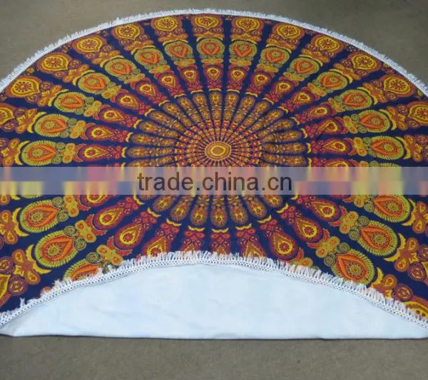 Wall Hanging Cotton Yoga Mat photo-3