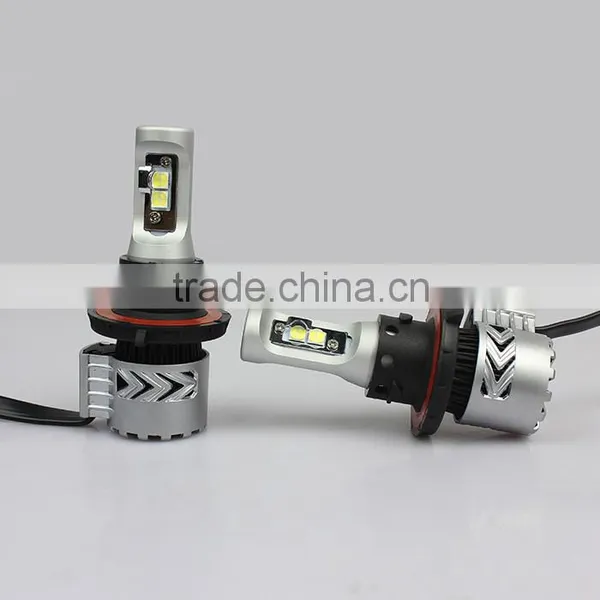 Top!! Excellent Heat Dissipation H13 Car Led Light Super Brightest 6000LM Car Led Bulb photo-3
