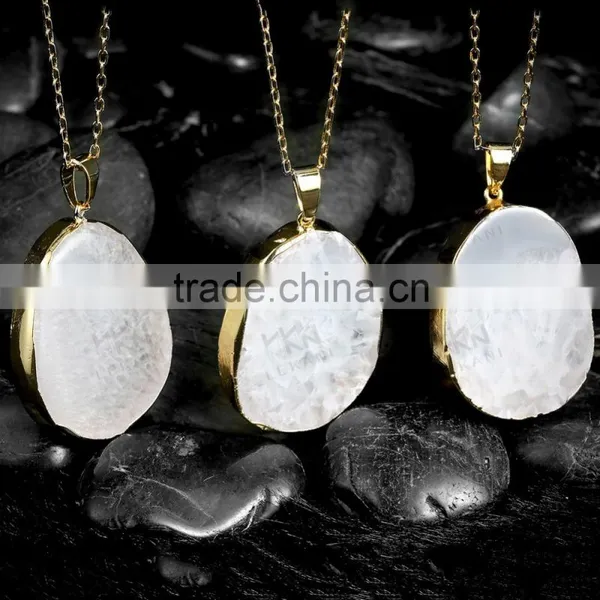 Popular Elegant White Natural Stone Wholesale Fashion Jewelry photo-3