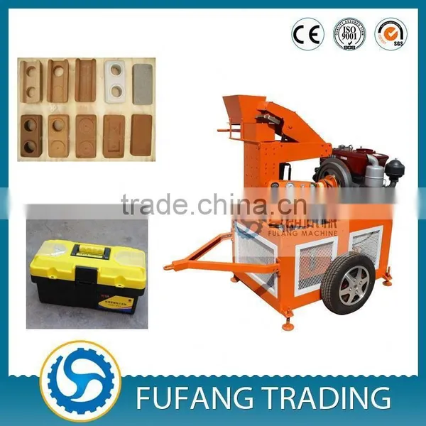 Great Interlock Brick Machine /compressed Stabilized Earth Blocks FL1-20 photo-2