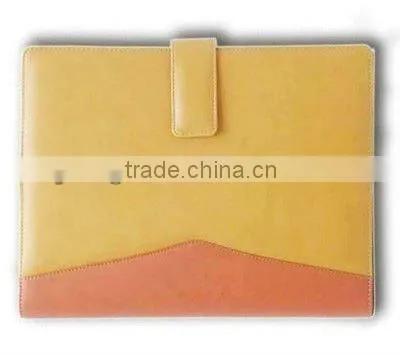 2011 PU leather diary book
