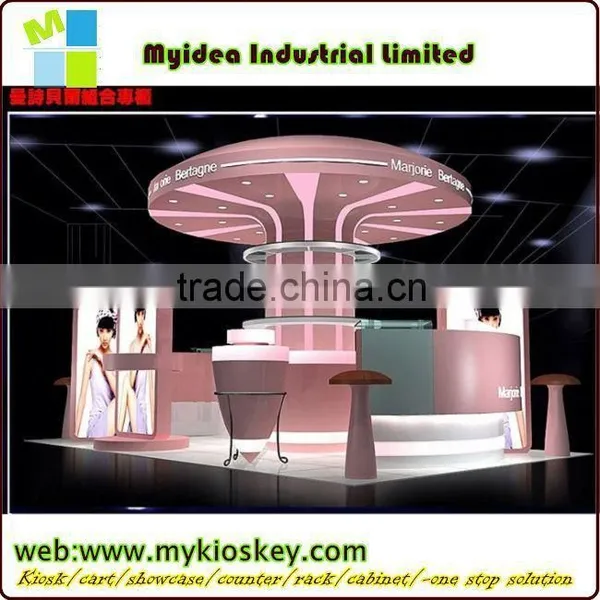 Tempered Clear Glass New Design Cosmetic Shop Counter photo-3