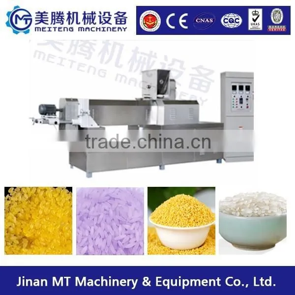 2015 Most Popular Automatic Hot Selling Puffed Rice Machine/artificial Rice Processing Line photo-2