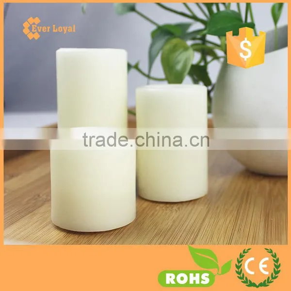 Flameless Candles Battery Operated Real High Quality Wax LED Light Set of 3 Weatherproof Style Candles photo-4