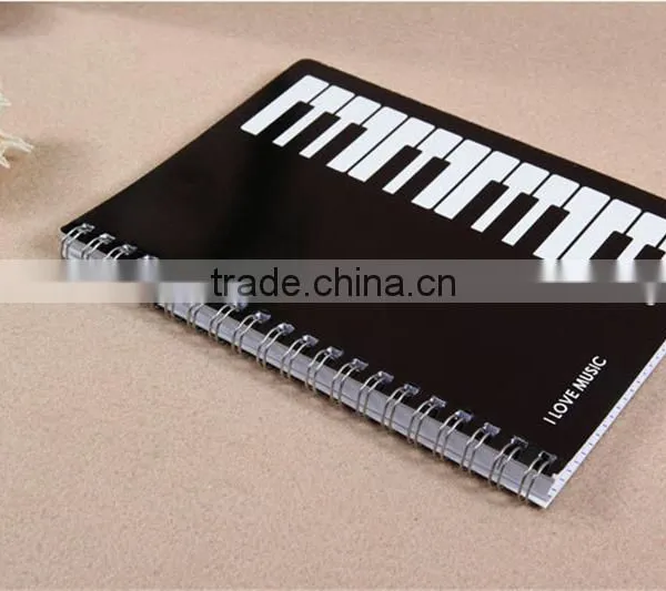 the notes piano keyboard 32k notebook notepad diary music stationery