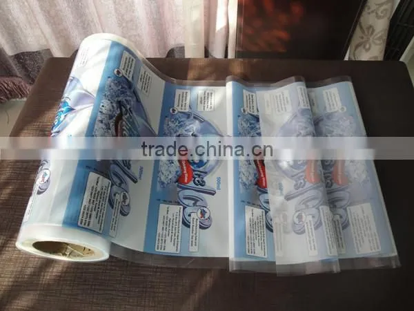 Plastic Film Roll for Water Sachet 500ml/pure Water Plastic Packaging/450ml Juice Packaging Bag Quality Choice photo-2