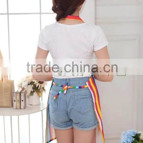 Cooking Cheap Wholesale Kitchen Apron With Custom Logo photo-6