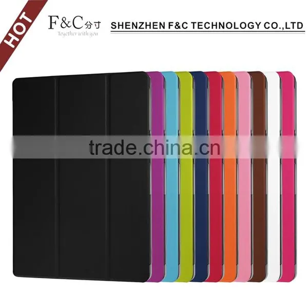 Customized Light Up Flip Leather Folio Tablet Case For Microsoft Surface Pro Tablet photo-6