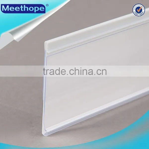 Plastic Label Holder Length Customized Clear With White photo-2
