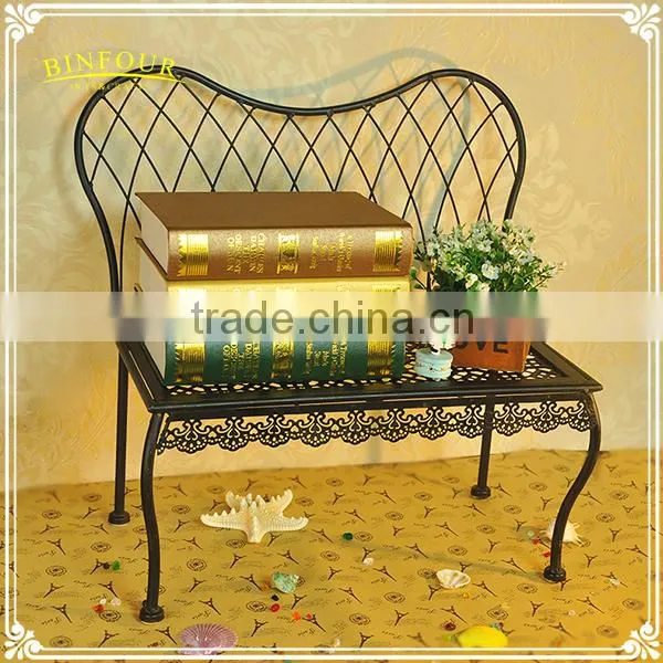 Metal Chair Shape Plant Stand photo-4