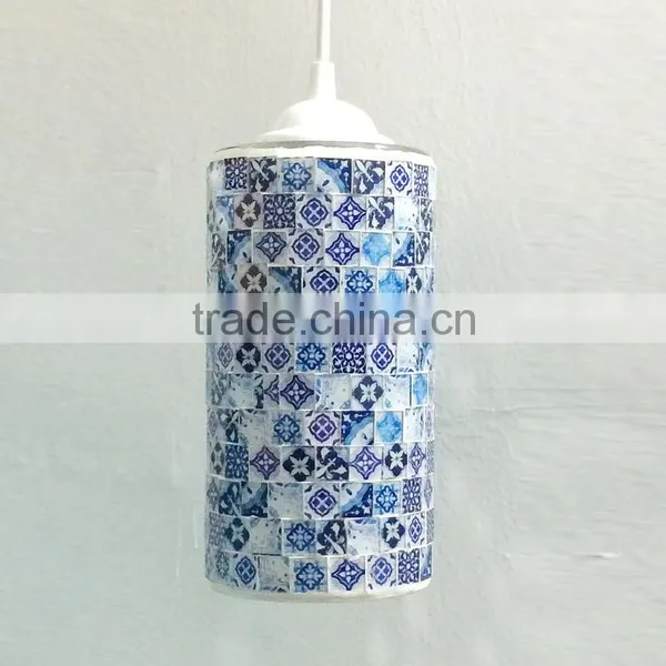 Home Decorative Classic Mosaic Pendant Light photo-5
