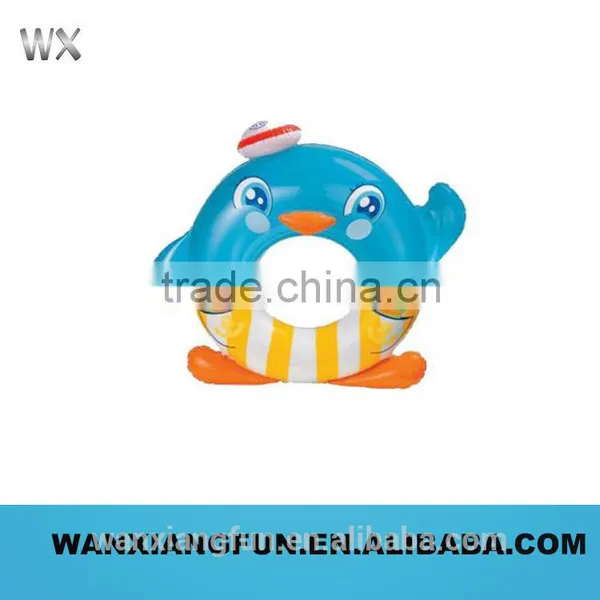 China Factory OEM Inflatable Swim Ring Double Swimming Float Baby Infant Swimming Float Ring photo-3