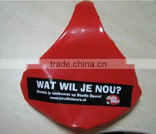 promotion bicycle red gel bicycle saddle cover