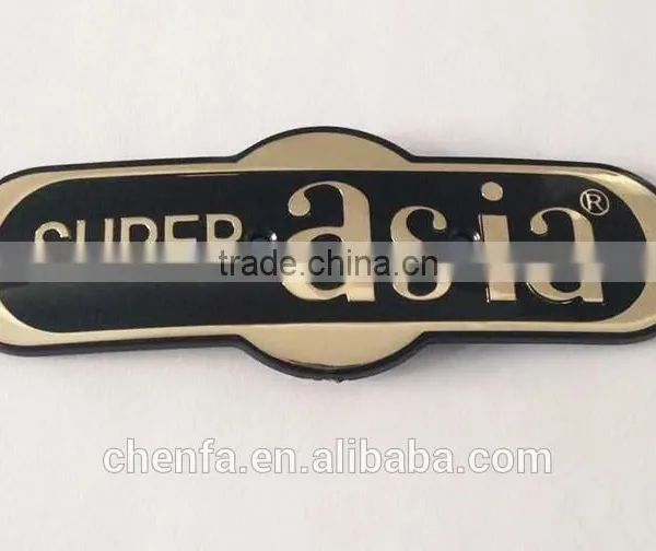 Manufacturer Custom Chrome Acrylic Name Badge for Car and Motorcycle photo-4