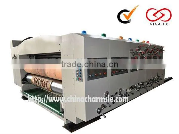 GIGA LX 308 Flexo Carton Box Computerized Automatic Printing Machine With Stacker