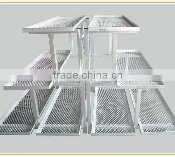 Metal Display Rack, Metal Display Unit for Showing Flowers