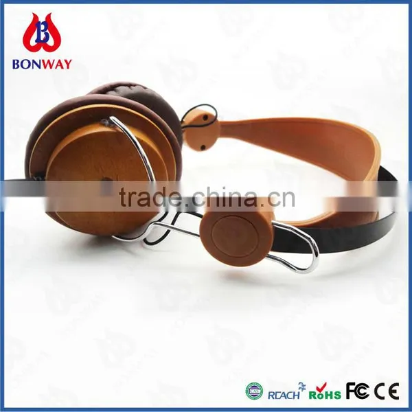 New Style Stereo Wood Headphone photo-6