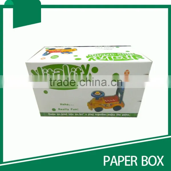 2015 COLOURFUL CARDBOARD CORRUGATED TOY BOX EP15565 photo-3