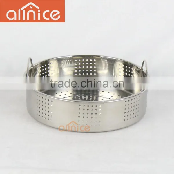 Allnice- Korea Design Ss201 Single Layer Steamer Pot With Steamer Insert and Vented Lid photo-6