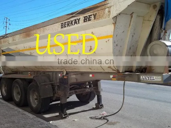 Used Akyel Dump Semi Trailer Model 2010 photo-4