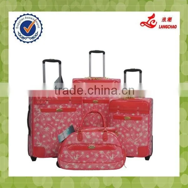 European Classical Designer Quality Leather Tarpaulin Duffel Bag photo-6