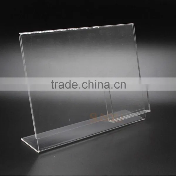 Office Usage Clear Acrylic Poster Paper Holder photo-2