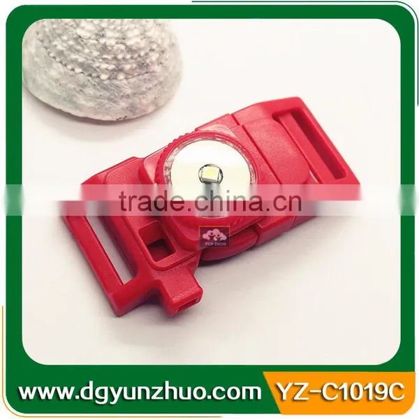 Nigh-luminous Whistle Buckle With Firesteel, LED Light Whistle Buckle