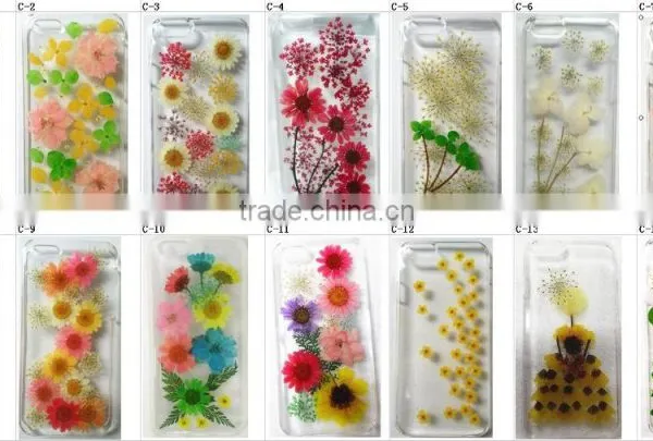 2016 Unique Design Real Flower Phone Cover Tpu Soft Phone Case for Iphone 6 photo-5