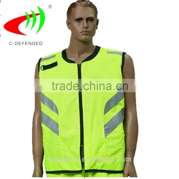 2016 New Style High Visibility Vest hi Vis Yellow Safety Vest