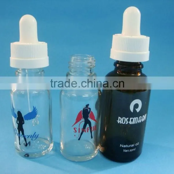 Glass Bottle With CRC Dropper, Glass Essential Oil Bottle With Child Proof Dropper photo-3