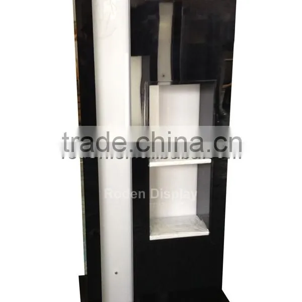 Innovation Wine Bar Wooden Wine Barrel Furniture Floor Wine Showcase