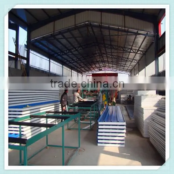 EPS Sandwich Panel Cold Roll Forming Manufacturing Machine for Sale photo-2