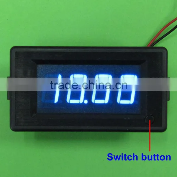 digital Blue LED ammeter dc 50a HHO ammeter