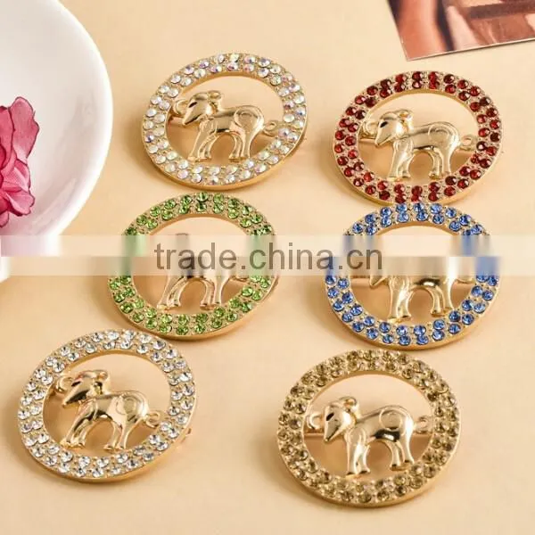 Alloy Aries Fashion Design Cheap Crystal in Bulk Brooch photo-2