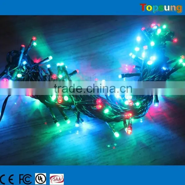 2016 New Rgb Color Changing Led Christmas Curtains Lights 24v 100 Led photo-2