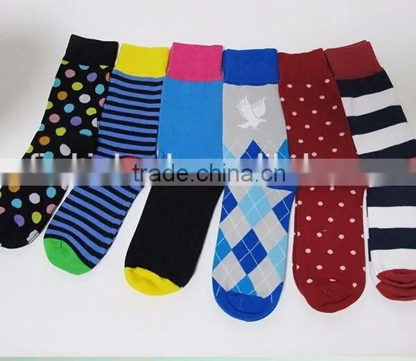 Colourful Mens Socks Make Your Own Socks Custom Combed Cotton Socks Supplier's Choice photo-4