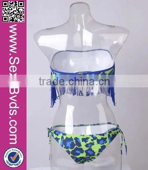 Wholesale Women Halterneck Swimwear Micro Rhinestone Bikini Connector photo-6