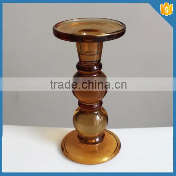 Decorative Traditional Pillar-shaped Design Candle Stands for Dining Table photo-2