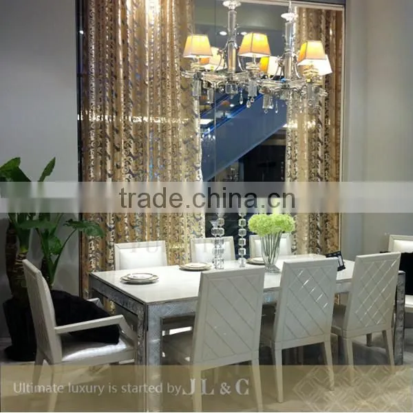 JT14-03 Crystal Dining Table With Solid Wood From JL&C Luxury Home Furniture Latest Designs 2016 (China Supplier) photo-3