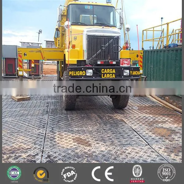 Hdpe Crane Truck Pad Uhmwpe Ground Protection Mat photo-6