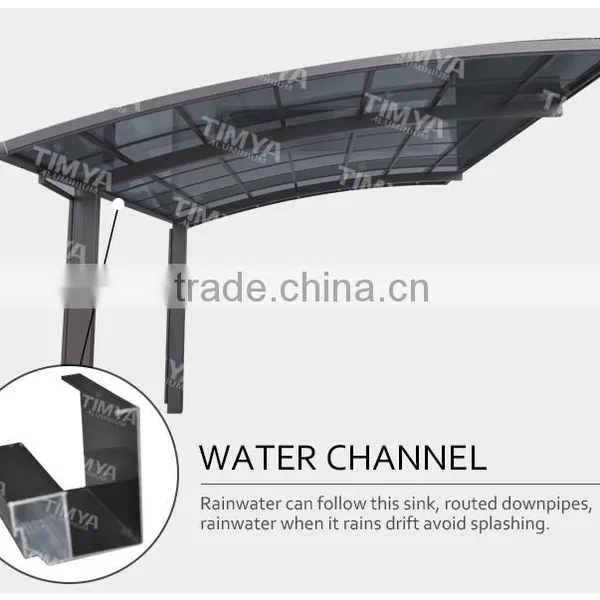 Polycarbonate Modern Carport Siding With Uv Protection photo-2