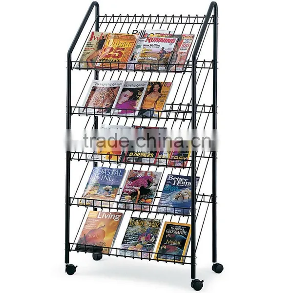 Metal Display Book Rack