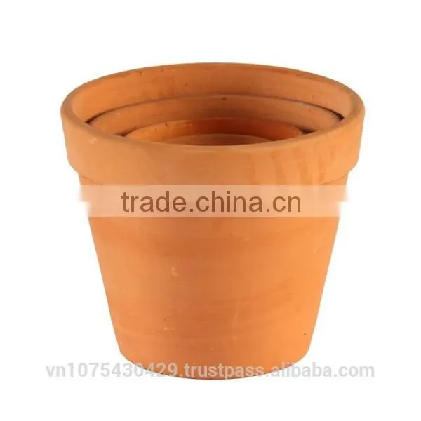Round Terracotta Pots Wholesale, Cheap Ceramic Flower Pots photo-2