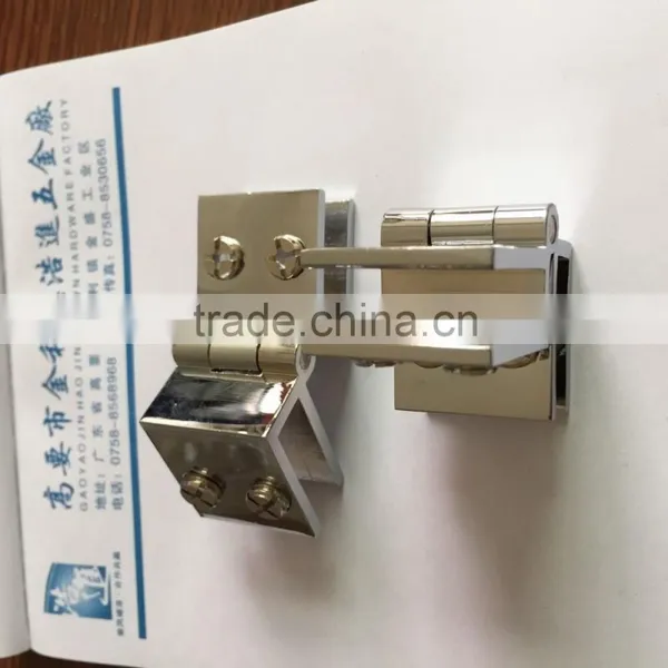 HJ-268 Specializing in the Production Display Cabinet Glass Hinge/Made in China Display Cabinet Glass Hinge photo-3