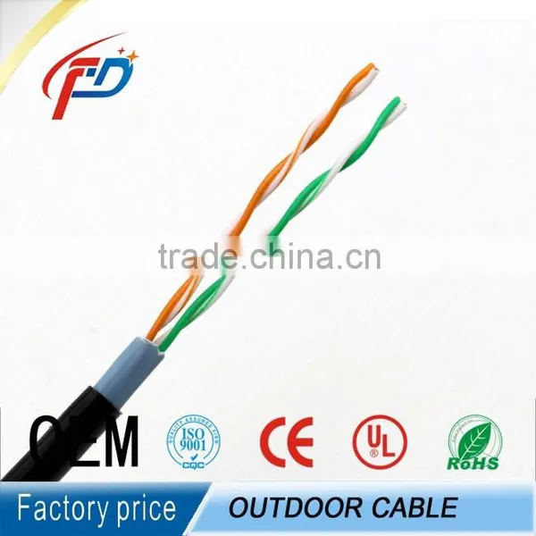4 Wire Indoor/Outdoor Telephone Cable Copper Conductor 100m/roll photo-5