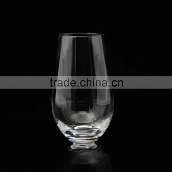 Crystal Mouth Blown Stemless Wine Glass