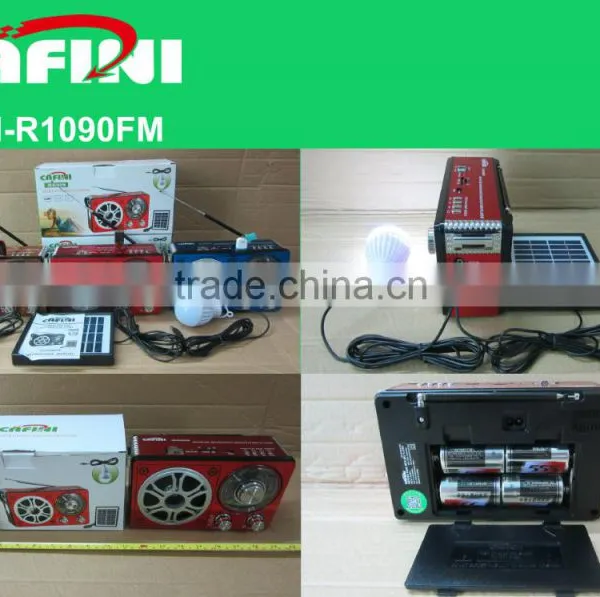 Solar Charger Power FM/AM Radio Flashlight Radio photo-4